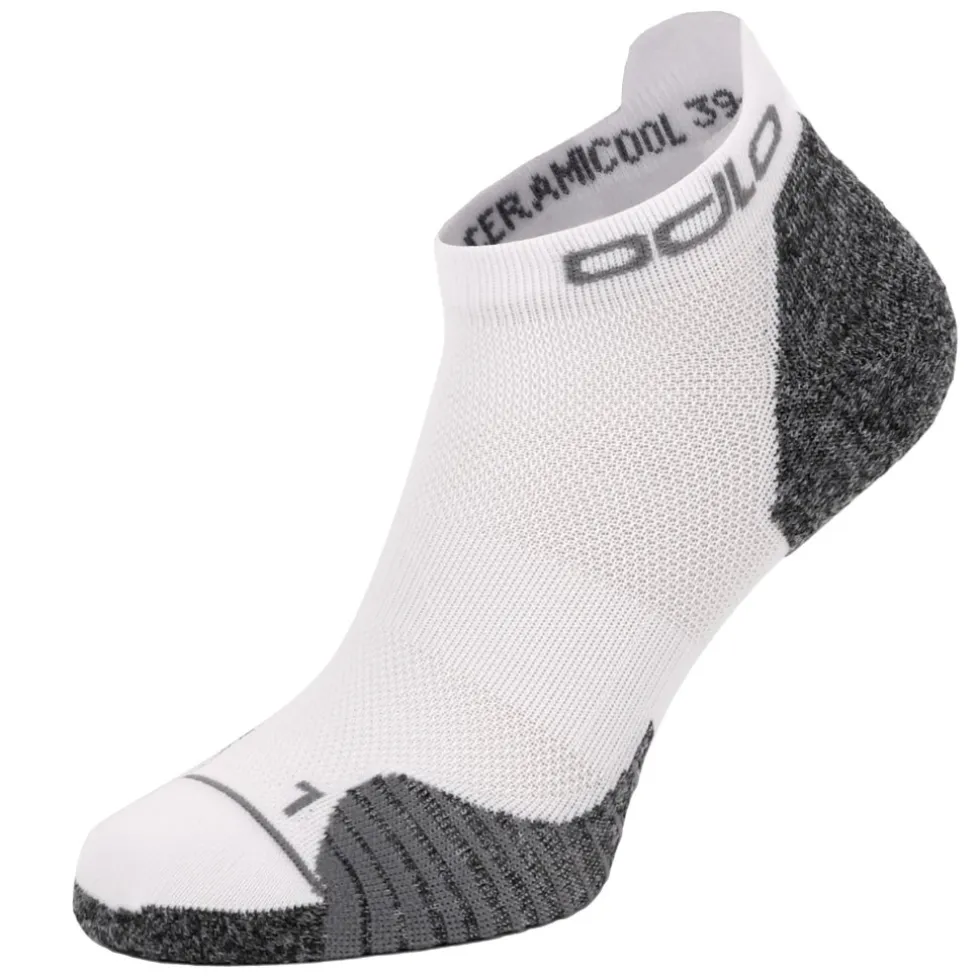 Odlo Ceramicool Sokken Kort - wit