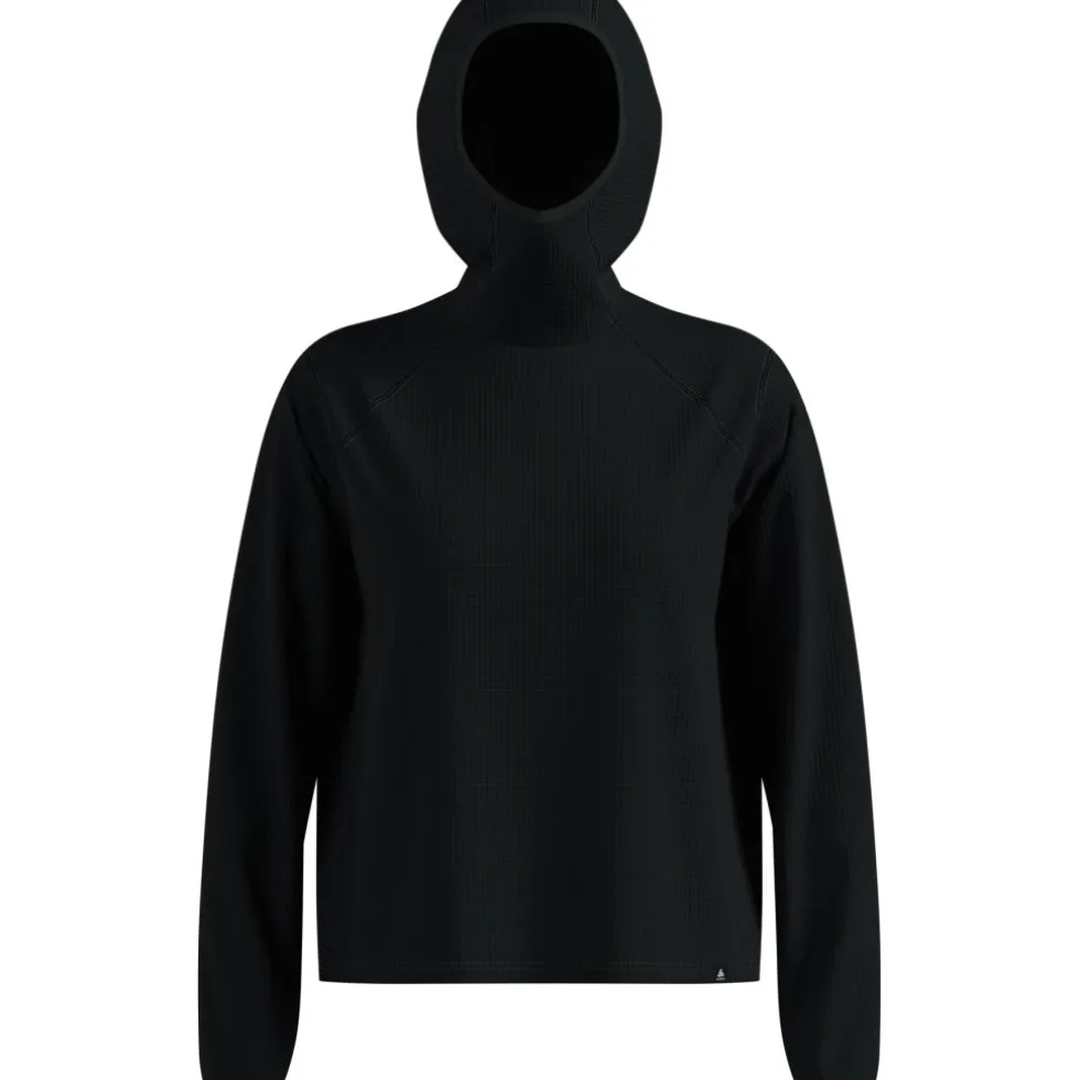 Odlo Cubic Multisport Mid Layer Hoodies voor dames - black