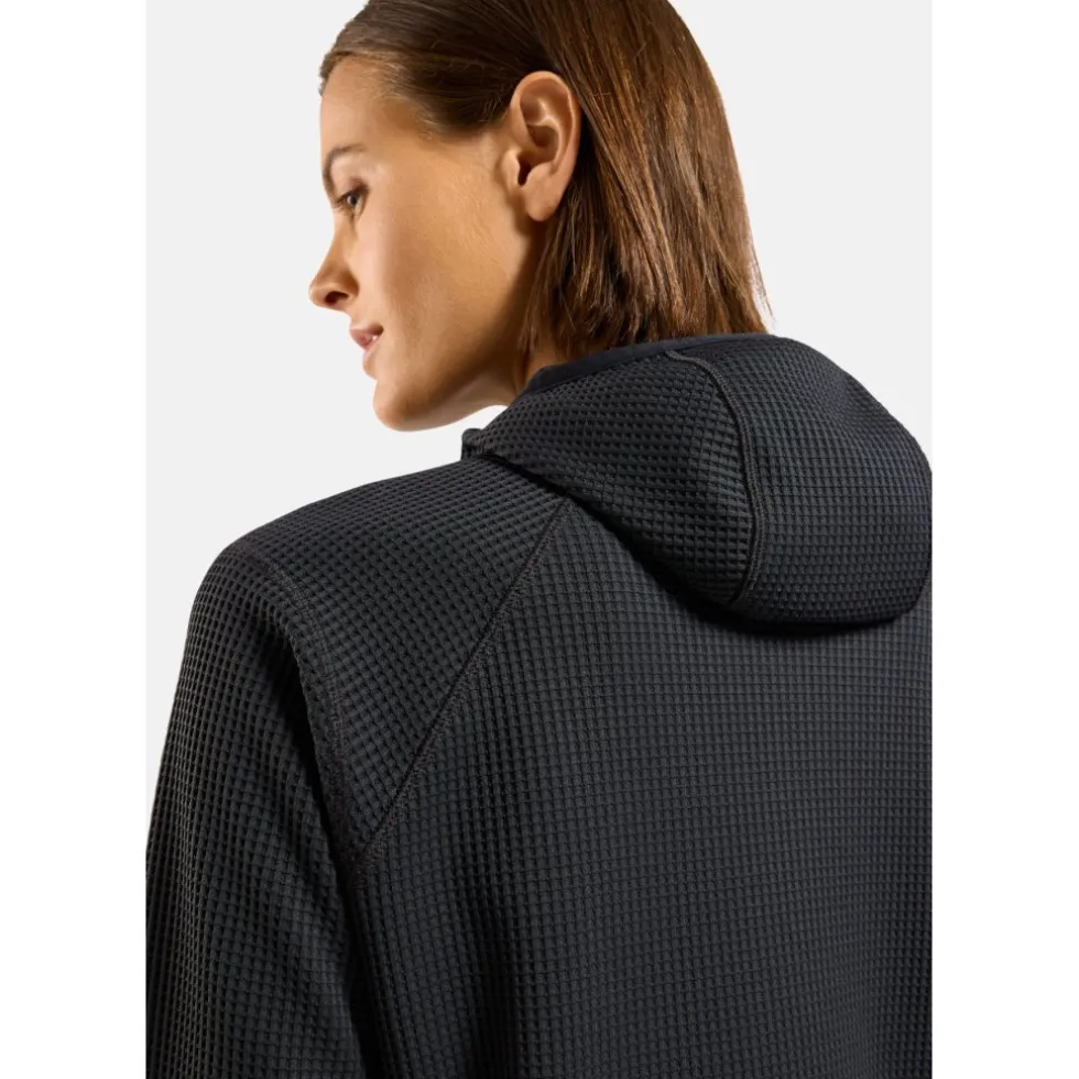 Odlo Cubic Multisport Mid Layer Hoodies voor dames - black