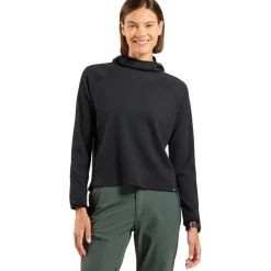Odlo Cubic Multisport Mid Layer Hoodies voor dames - black