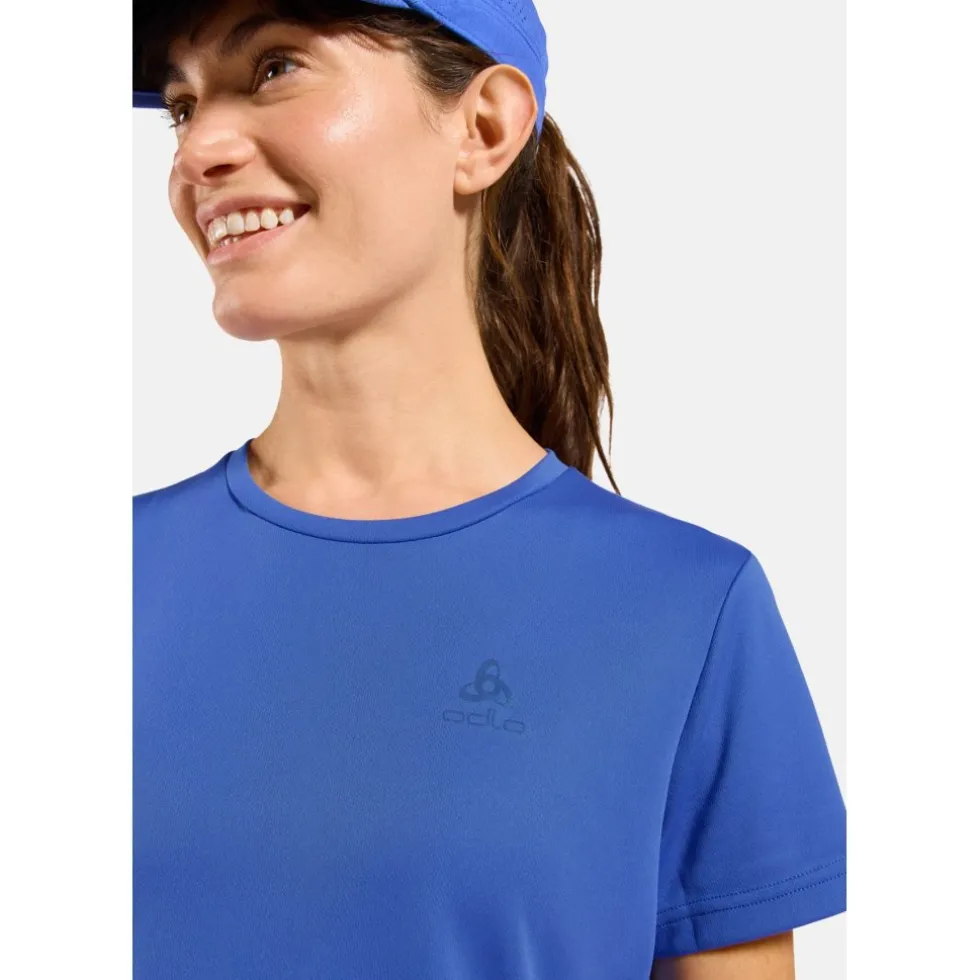 Odlo Essential Flyer Hardloopshirt dames - dazzling blue