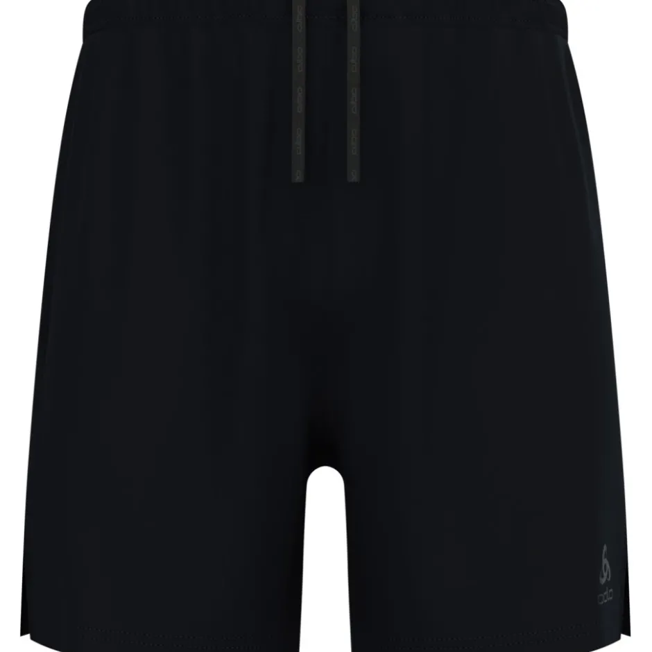 Broeken & Rokken < Odlo Eentia 6 Inch Hardoophort zonder Binnenbroek 2.0 Heren - zwart