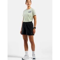 Odlo Essentials 4 inch 2-in-1 Hardloopshort 2.0 Dames - zwart