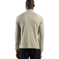 Odlo Essentials Half Zip Hardloop-Midlayer Heren - agate gray