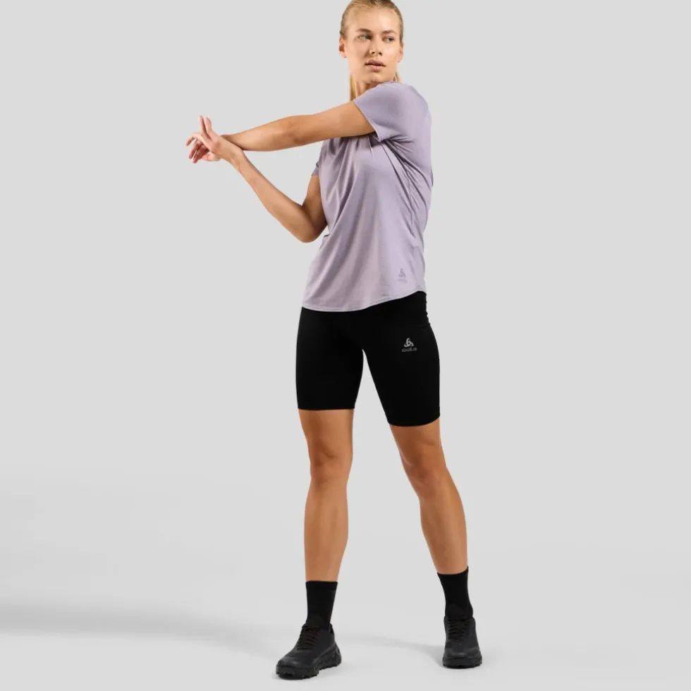 Odlo Essentials Hardloop-Half-Tight Dames - zwart