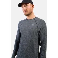 T-Shirts En Tops < Odlo Eentia eae hirt et ange ouwen 2.0 voor heren - grey eange