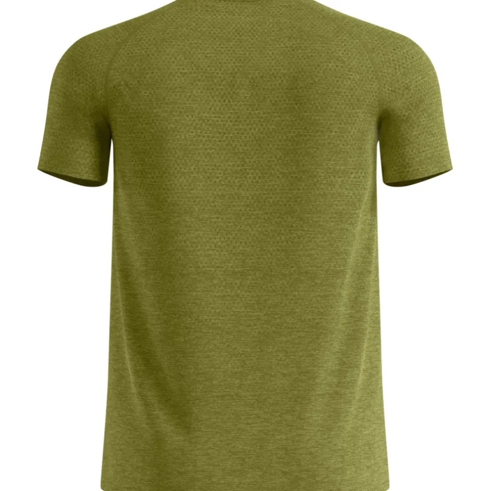 Odlo Essentials Seamless Hardloopshirt 2.0 Heren - guacamole melange