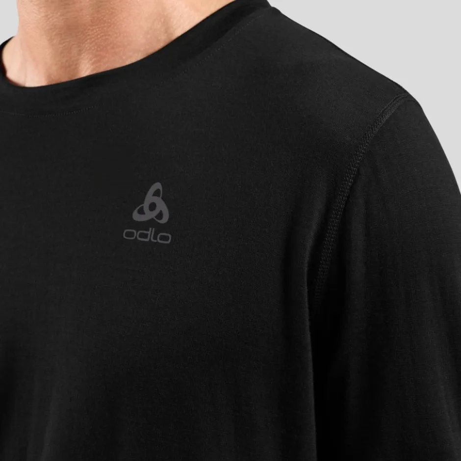 Baselayers < Odlo erino ight Hed et ange ouwen Heren - zwart