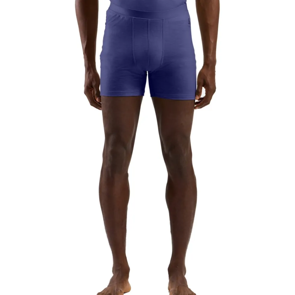 Odlo Natural Merino 160 Boxershort Heren - skipper blue