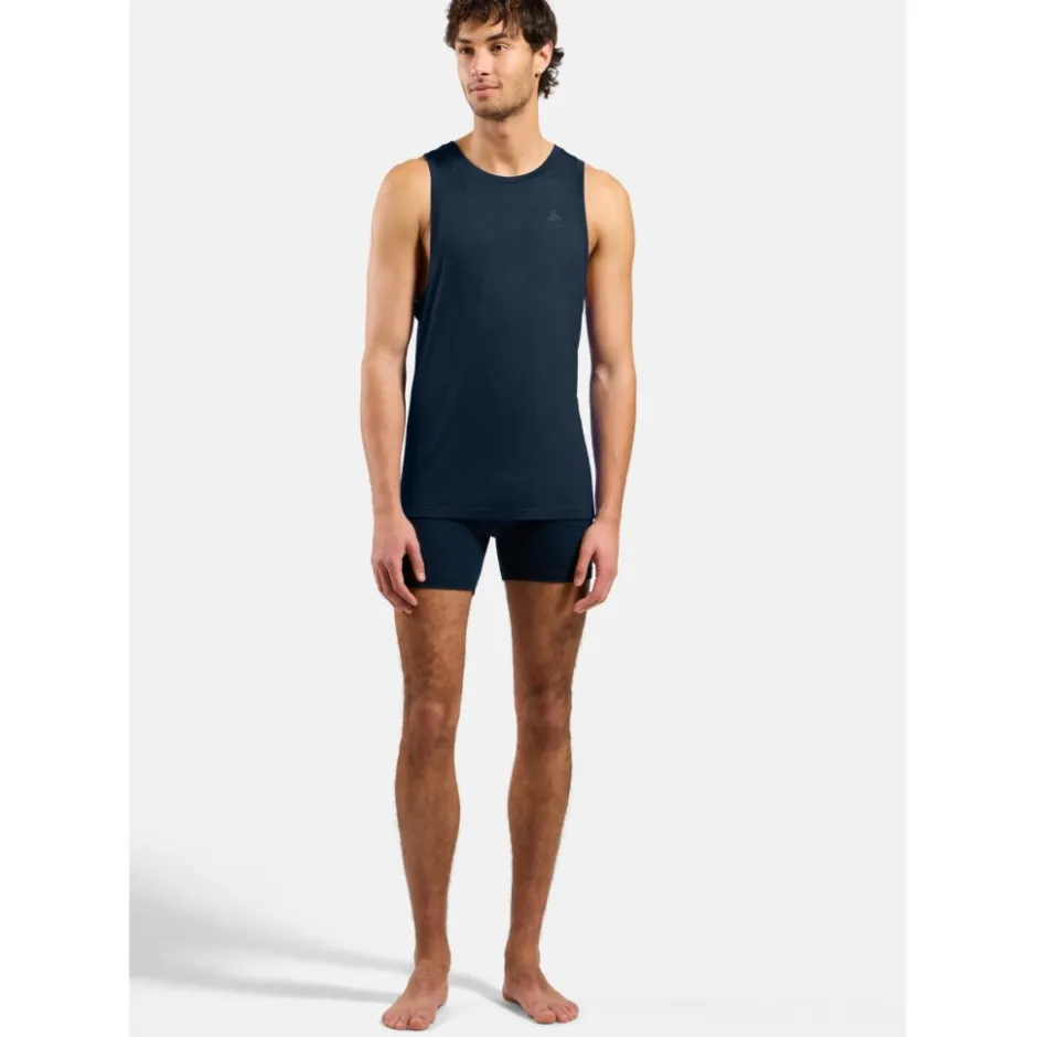 Baselayers < Odlo Natura erino 160 Hed zonder ouwen Heren - dark apphire