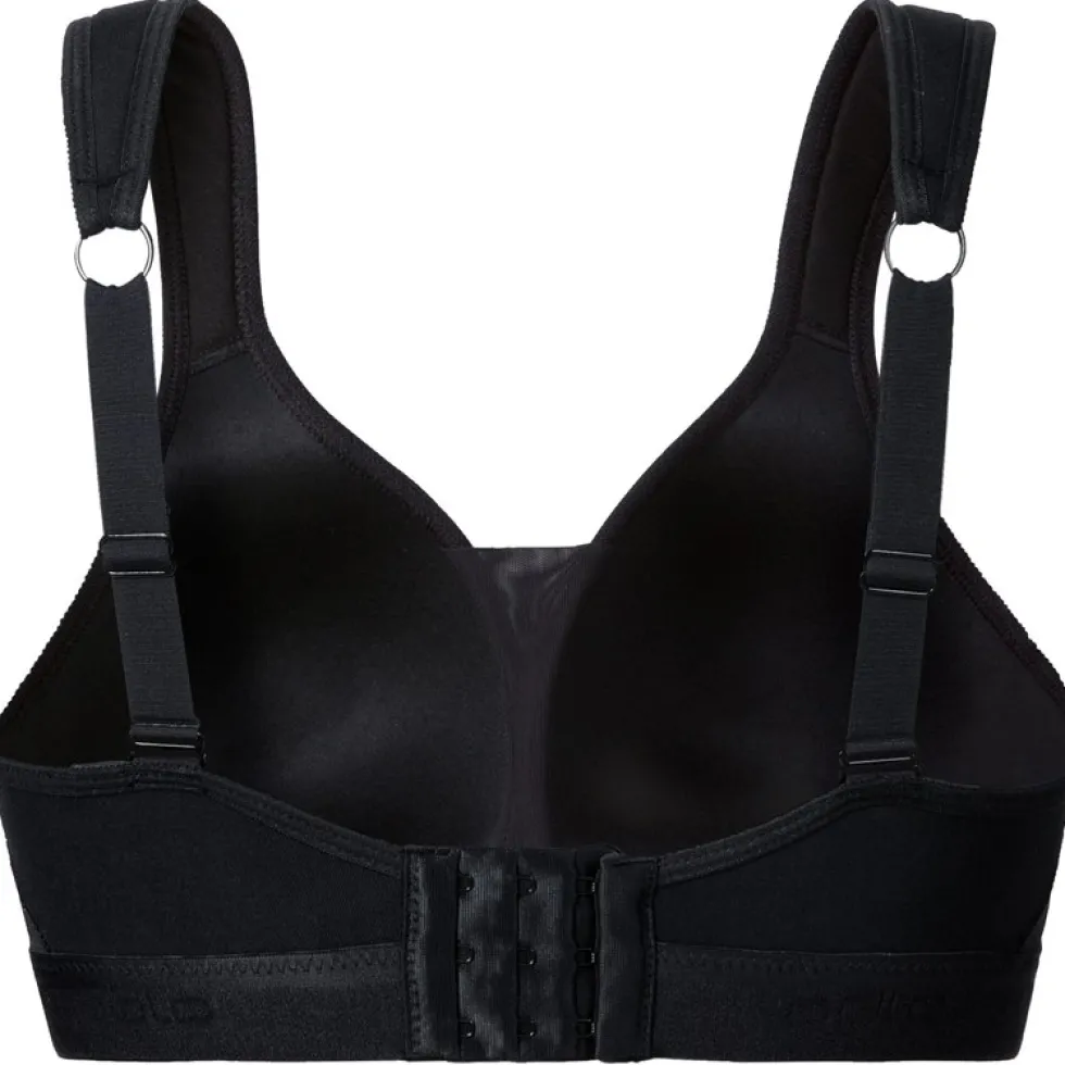 Odlo Padded High Sport-BH Dames - Cup D - zwart