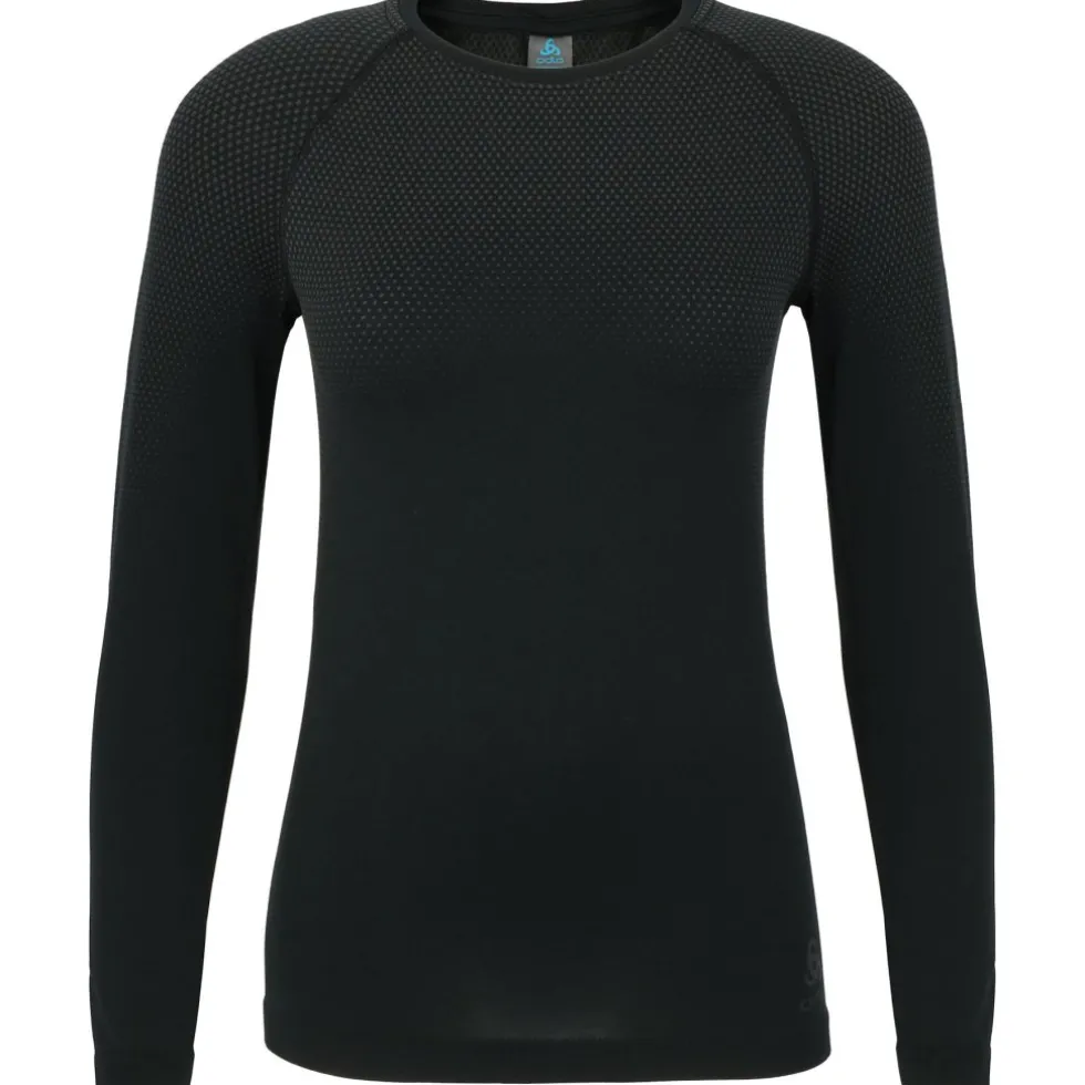 Odlo Performance Light Hemd met Lange Mouwen Dames - zwart