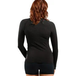 Odlo Performance Light Hemd met Lange Mouwen Dames - zwart