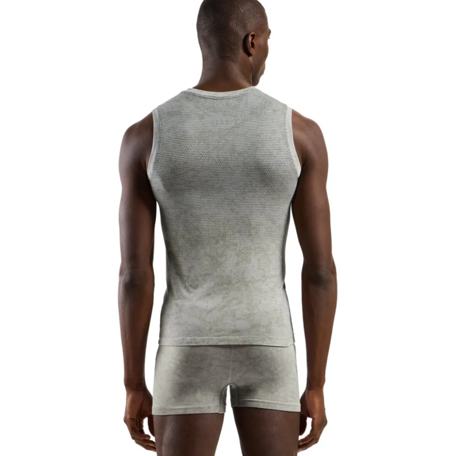 Baselayers < Odlo Perforance Light Rain-Dye ouwloze Bae Layer Heren - vetiver