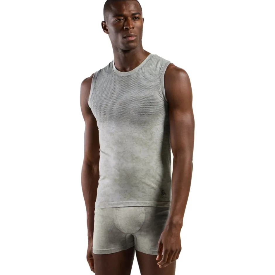 Baselayers < Odlo Perforance Light Rain-Dye ouwloze Bae Layer Heren - vetiver