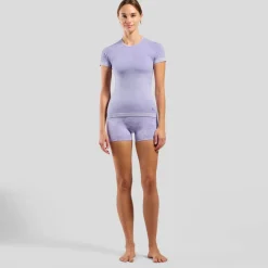 Baselayers < Odlo Performance ight Rain-Dye Bae ayer met Korte Mouwen Dame - afterparty