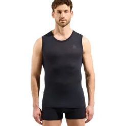 Odlo Performance Wool 140 Seamless Hemd zonder Mouwen Heren - zwart