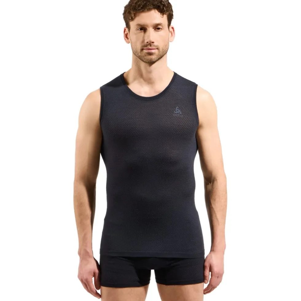 Odlo Performance Wool 140 Seamless Hemd zonder Mouwen Heren - zwart
