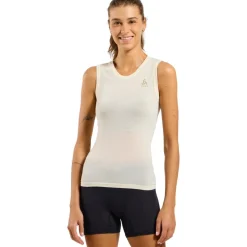 Odlo Performance Wool 140 Seamless Hemd zonder Mouwen Dames - zero dye melange