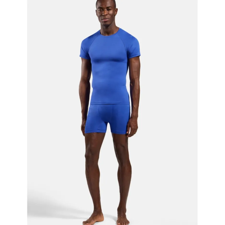 Ondergoed < Odlo Perforance X-ight Naadoze boxerhort voor heren - dazzing bue