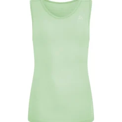 Ondershirts|Ondergoed < Odlo Performance X-ight V-Neck Hemd zonder Mouwen Dames - patina green