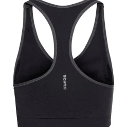 Odlo Seamless Medium Ceramicool Sport-BH Dames - black melange