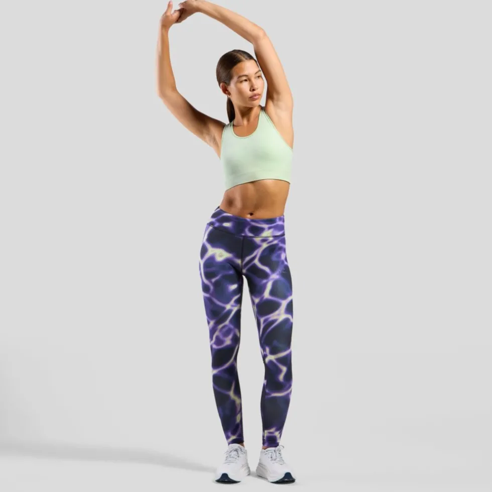 Odlo Seamless Medium-Support Sportbeha Dames - ambrosia melange