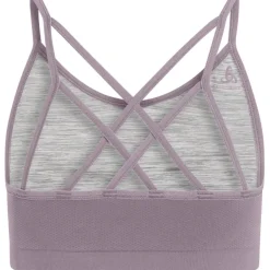 Sport Bh'S|Ondergoed < Odlo Seamless Soft Sport-BH Dames - gray ridge - grey melange