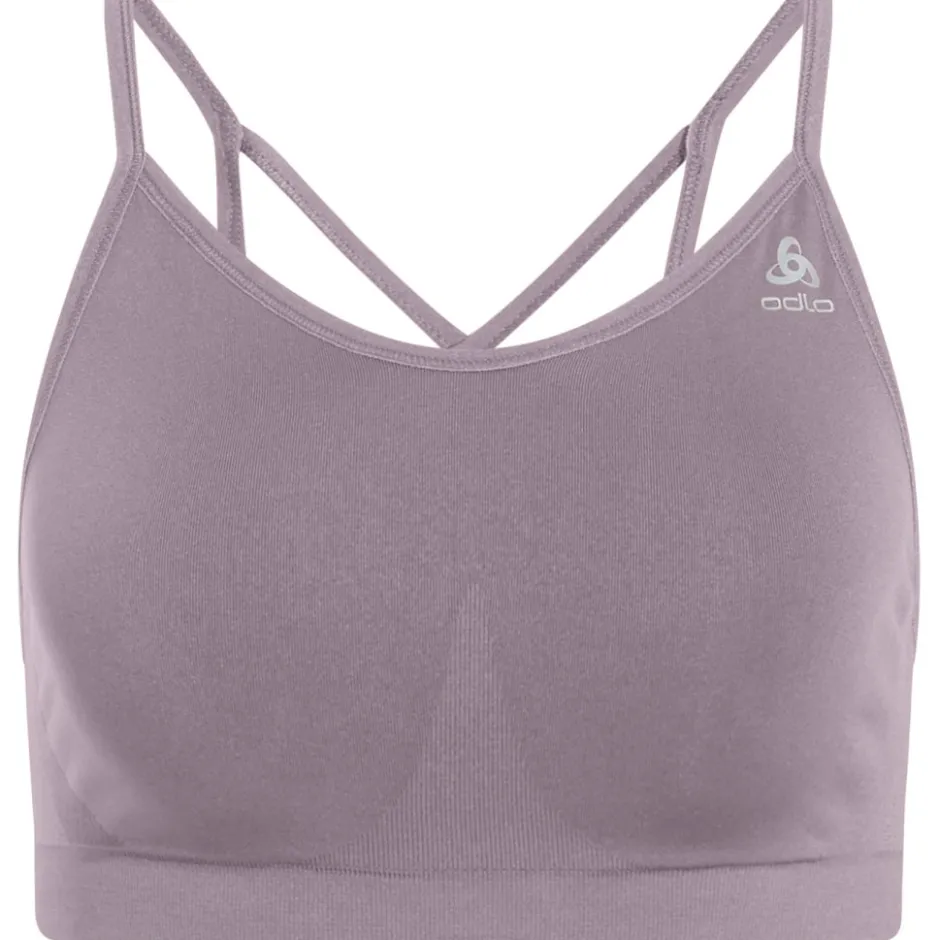 Sport Bh'S|Ondergoed < Odlo Seamless Soft Sport-BH Dames - gray ridge - grey melange