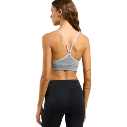 Odlo Seamless Soft-Support Sportbeha Dames - light grey melange