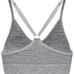 Odlo Seamless Soft-Support Sportbeha Dames - light grey melange