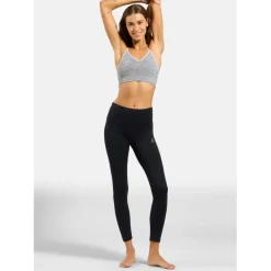 Odlo Seamless Soft-Support Sportbeha Dames - light grey melange