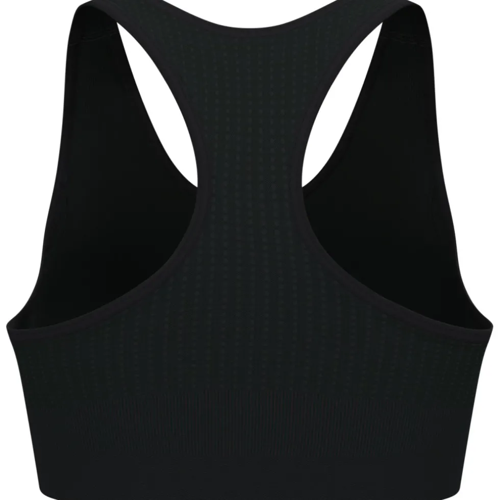 Odlo Seamless Zip High Support Sport-BH Dames - zwart