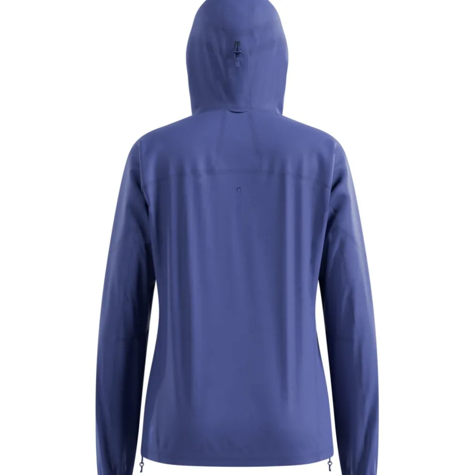 Odlo X-Alp Performance Knit Waterdichte Hardloopjack Dames - skipper blue