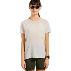 Odlo X-Alp Performance Wool 115 Trailrunning-Shirt Dames - gardenia