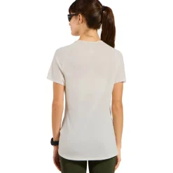 Odlo X-Alp Performance Wool 115 Trailrunning-Shirt Dames - gardenia