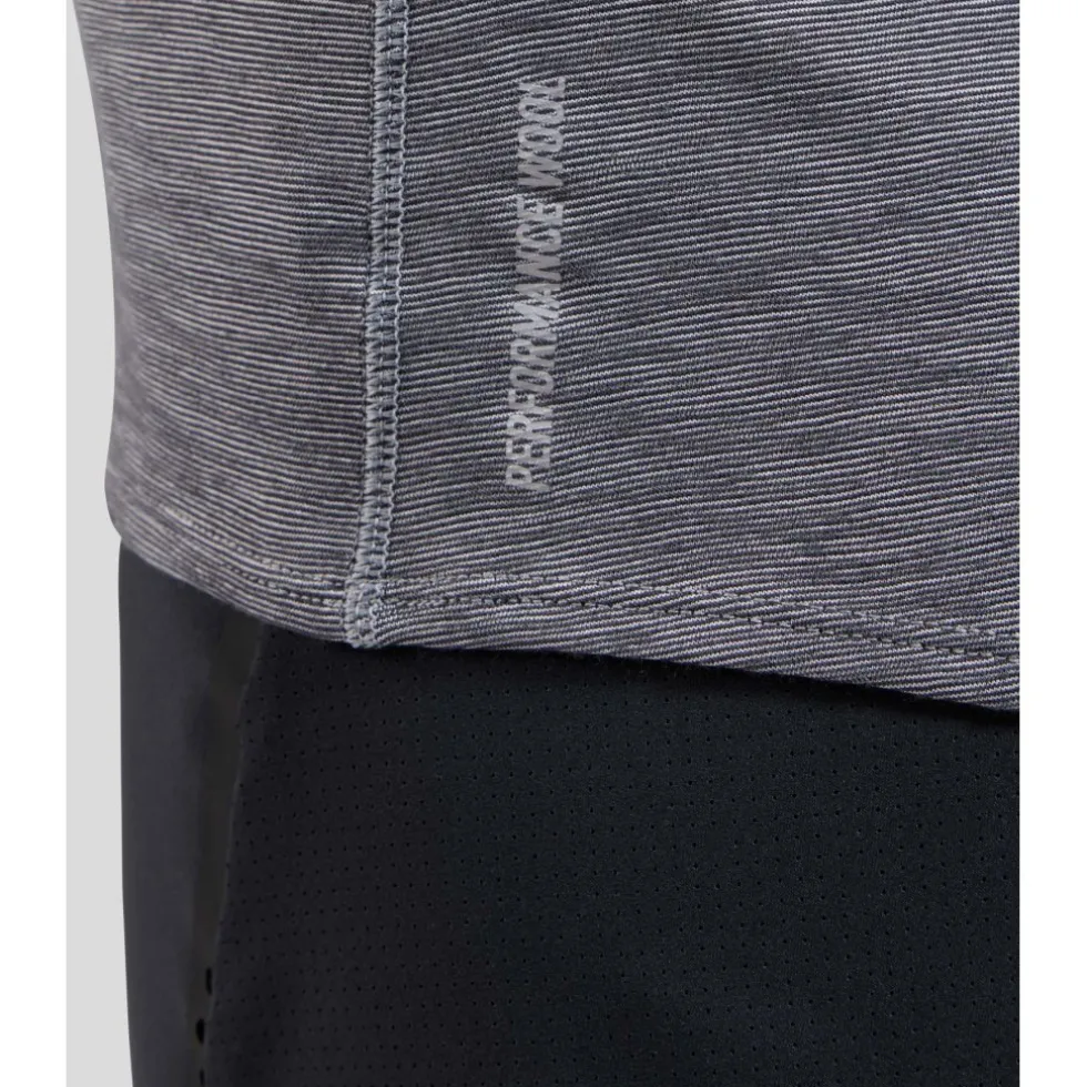 Odlo X-Alp Performance Wool 115 Trailrunning-Shirt Dames - grey melange