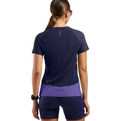 Odlo X-Alp Trailrunning T-Shirt Dames - afterparty - eclipse