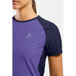 Odlo X-Alp Trailrunning T-Shirt Dames - afterparty - eclipse