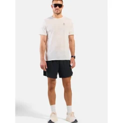 Odlo Zeroweight 5 Inch Korte hardloop-half-tights met korte voering voor heren - black