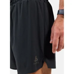Odlo Zeroweight 5 Inch Korte hardloop-half-tights met korte voering voor heren - black