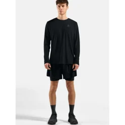 Odlo Zeroweight Chill-Tec 2.0 Hardloopshirt met Lange Mouwen Heren - black