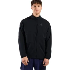 Jassen & Vesten < Odlo Zeroweight Hardloopjack 2.0 Heren - zwart