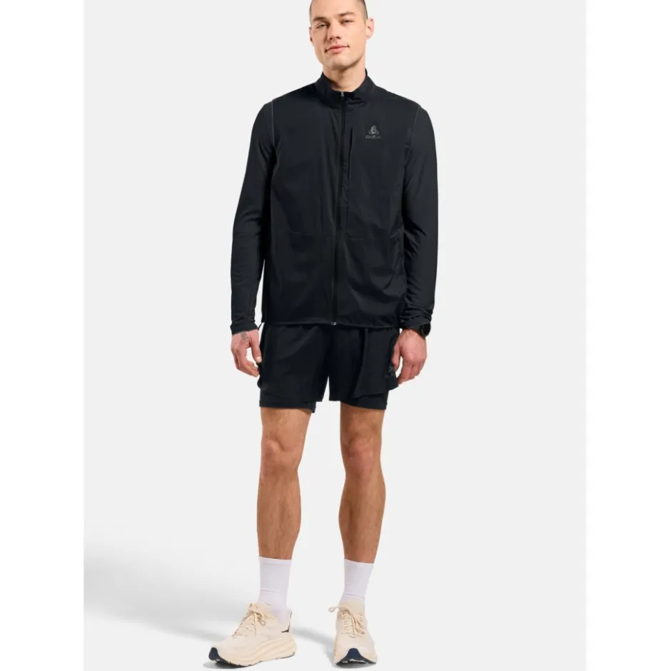 Jassen & Vesten < Odlo Zeroweight Hardloopvest 2.0 Heren - zwart