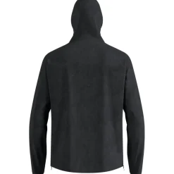 Odlo Zeroweight Hyper Print Hardloopanorak met capuchon voor heren - black
