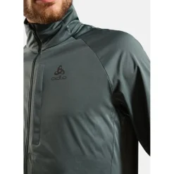Odlo Zeroweight Pro Warm Reflecterend Hardloopjack 2.0 Heren - urban chic