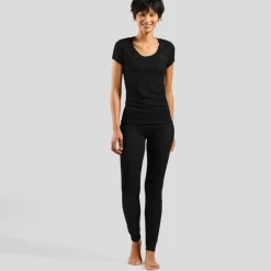 Ondershirts < Odlo Active F-Dry Light Hed et Korte ouwen Dae - zwart