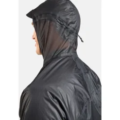 Jassen & Vesten < Odlo Dua Dry Waterdicht Geïoeerd Hardoopjack Heren - zwart