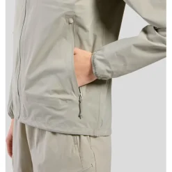 Odlo Essentials 2.5L Waterproof Hardshell Jack Dames - agate gray