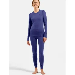 Baselayers < Odlo Natura erino 200 Crew Neck Hed et ange ouwen Dae - kipper bue